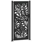 Stalen Tuinpoort met Golf Design | Tweede Kansje | OP = OP, Met poort, Verzenden, Nieuw, Tuinhek
