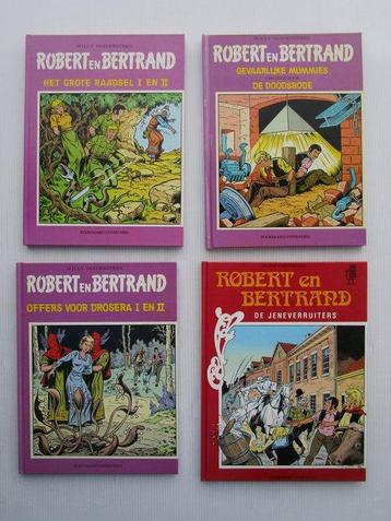 Robert en Bertrand 4 X - hardcover album - 4 Album - Eerste beschikbaar voor biedingen