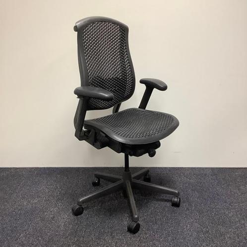 Tweedehands herman Miller Celle Ergomische - bureaustoel,, Huis en Inrichting, Bureaustoelen, Bureaustoel, Zwart, Gebruikt, Ergonomisch