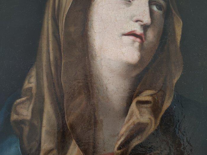 Italiaanse school (XVIII) - Madonna addolorata -olio su tela, Antiek en Kunst, Kunst | Schilderijen | Klassiek