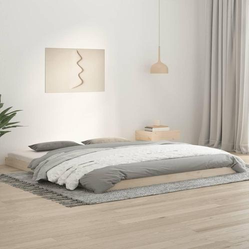 vidaXL Bedframe massief grenenhout 180x200 cm, Huis en Inrichting, Slaapkamer | Bedden, Nieuw, Verzenden