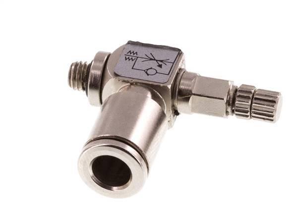 Vanne de régulation de débit Coude dentrée 6 mm - M5 Vis, Doe-het-zelf en Bouw, Gereedschap | Overige machines, Verzenden