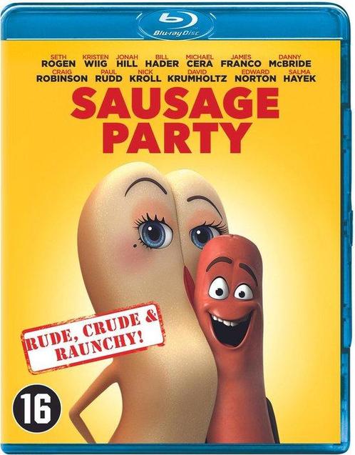 Sausage Party (blu-ray tweedehands film), Cd's en Dvd's, Blu-ray, Ophalen of Verzenden