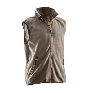 Jobman werkkledij workwear - 7501 fleece vest 3xl khaki, Doe-het-zelf en Bouw, Veiligheidskleding