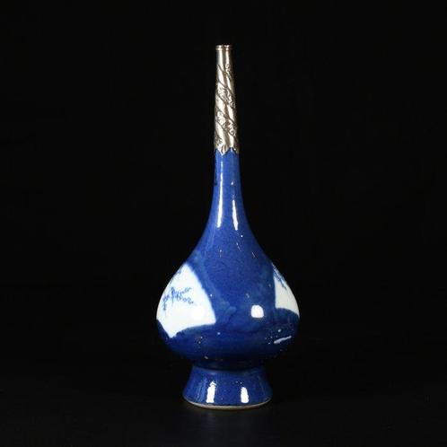 Récipient - Porcelaine - 1650-1700 - Aspersoir bleu poudré, Antiek en Kunst, Antiek | Overige Antiek