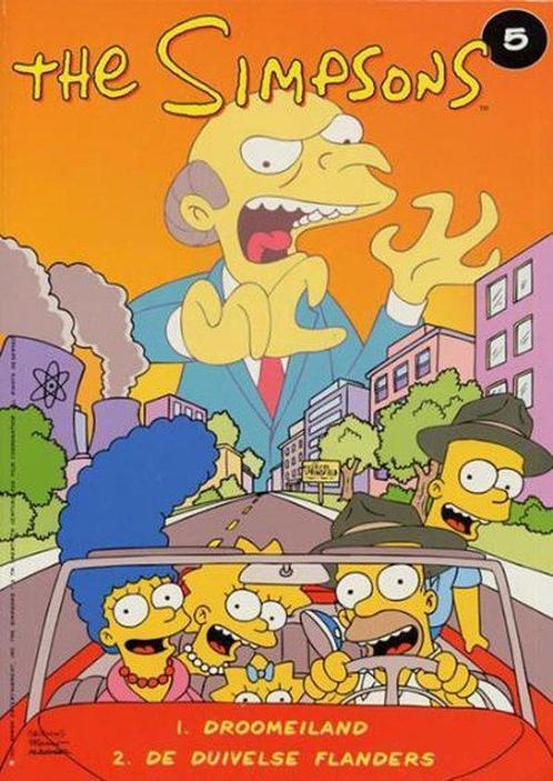 Simpsons 05. het droomeiland / de duivelse flanders, Boeken, Stripverhalen, Gelezen, Verzenden