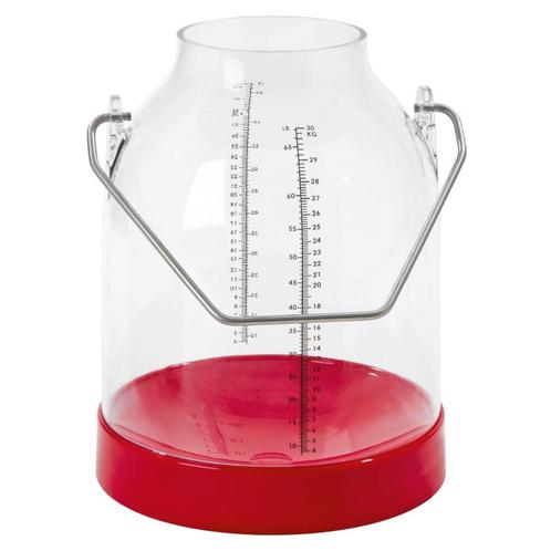 Melkemmer 30 l met schaalver- deling rood, beugelhoogte 143, Dieren en Toebehoren, Stalling en Weidegang