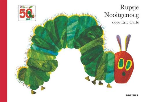 Rupsje Nooitgenoeg 9789025770754 Eric Carle, Boeken, Overige Boeken, Gelezen, Verzenden