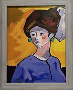 Miquel Torner de Semir (1938) - Retrato en amarillo y azul