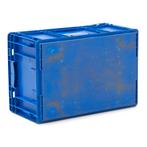 Stapelbak kunststof  L: 595, B: 395, H: 280 (mm) blauw, Bricolage & Construction, Casiers & Boîtes, Ophalen of Verzenden
