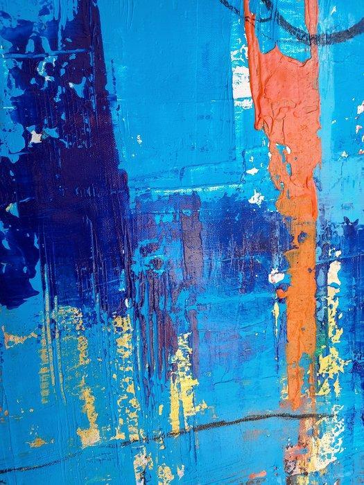 Alejandro Valdes - Ecos Urbano - XXL No Reserve, Antiek en Kunst, Kunst | Schilderijen | Modern