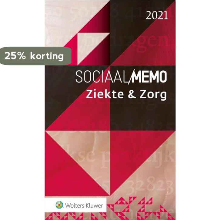 Ziekte & Zorg / 2021 / Sociaal Memo 9789013165104, Boeken, Wetenschap, Zo goed als nieuw, Verzenden
