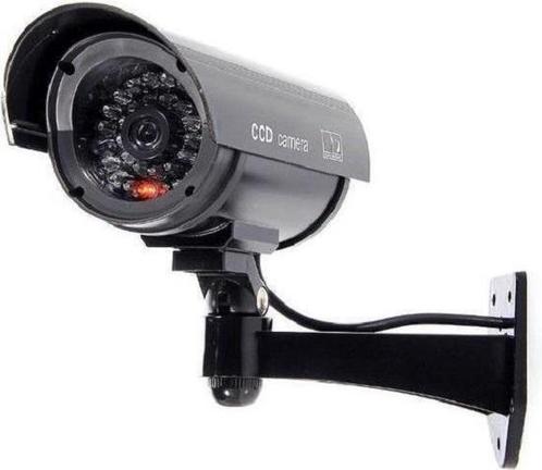 Dummy beveiligingscamera nep camera buiten outdoor LED *zwar, TV, Hi-fi & Vidéo, Caméras de surveillance, Envoi
