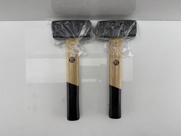 Veiling - 2x Moker | 1000GR met houten steel, Tuin en Terras, Hand-tuingereedschap