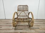 Schommelstoel - Vintage rieten wieg - Bamboe, Antiek en Kunst