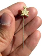 Curieus en historisch metalen militaire speld,