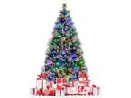 Kunstkerstboom LED Verlichte Dennenboom met Dennenappels, Huis en Inrichting, Verzenden, Nieuw