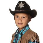 Cowboyhoed Kind Zwart, Verzenden, Nieuw