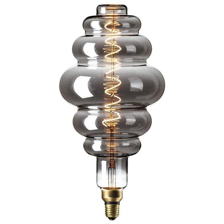Filament LED Lamp Paris XXL Titanium Ø200mm E27 6W, Maison & Meubles, Lampes | Lampes en vrac, Envoi