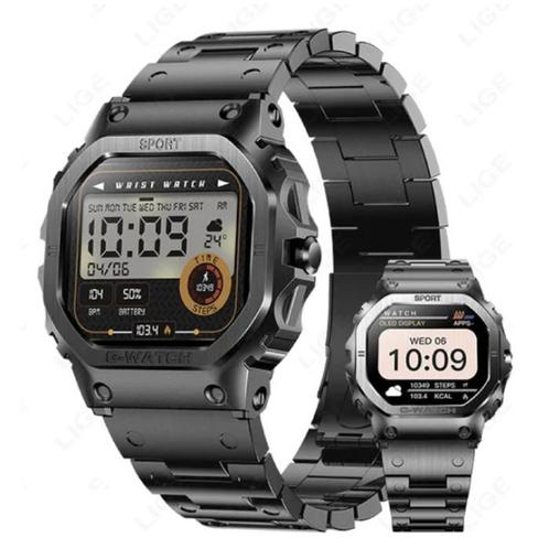 Smartwatch Gezondheid Monitor - Sport Health Tracker Horloge, Handtassen en Accessoires, Smartwatches, Nieuw, Verzenden