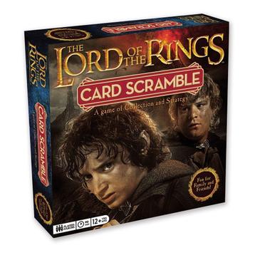 ② of Rings Bordspel Card Scramble *Engelse Versie* — Lord of the Rings — 2dehands