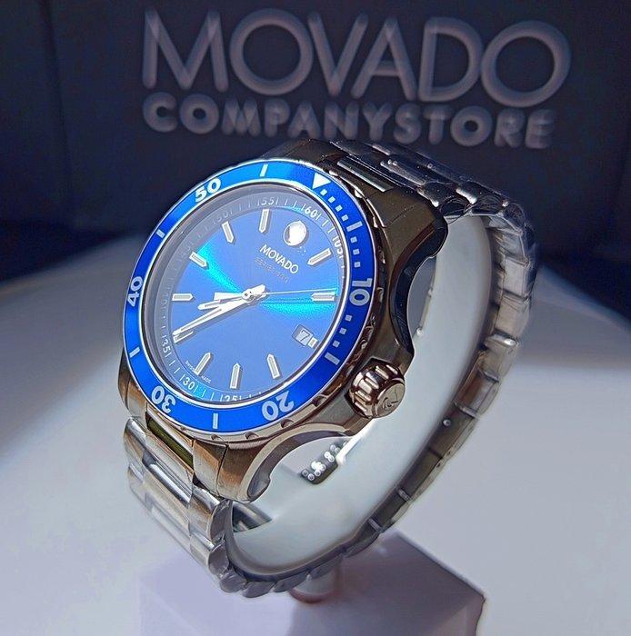 Movado - Serie 800 blue - Zonder Minimumprijs - 2600137 -, Handtassen en Accessoires, Horloges | Heren
