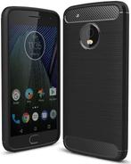 Moto G5+ Plus Geborsteld TPU case - Ultimate Drop Proof, Telecommunicatie, Mobiele telefoons | Hoesjes en Screenprotectors | Overige merken