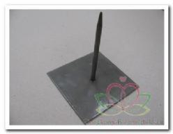Metaalstaander / metalen pin standaard solid +/- 13 cm. -, Hobby & Loisirs créatifs, Bricolage