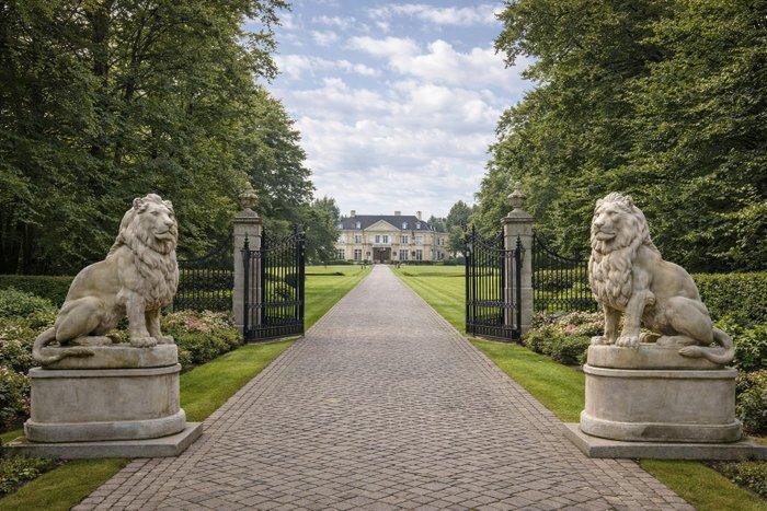 Beeld, XXL Gate Keepers - Lions - 180 cm - beton, Antiek en Kunst, Curiosa en Brocante