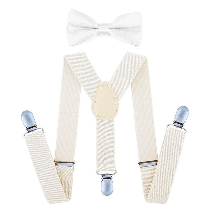 Fako Fashion - Kinder Bretels Met Vlinderstrik - 65cm -, Kinderen en Baby's, Kinderkleding | Overige, Verzenden