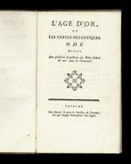 [J. D. RAMIER DE LA RAUDIERE] - Lâge dor ou les vertus