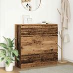 vidaXL Dressoir 100x35x99 cm spaanplaat oud hout, Verzenden, Nieuw