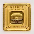 1 gram - Goud .999 - Geiger  (Zonder Minimumprijs)