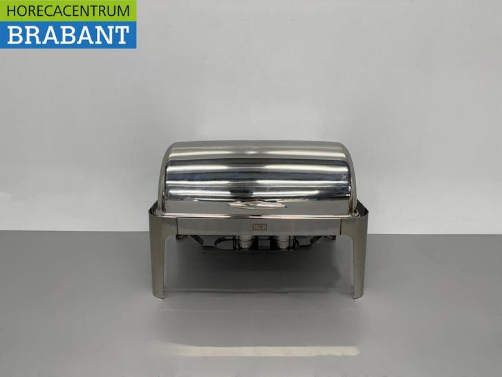 HCB Chafing Dish Rolltop RVS – 9 liter – 1/1 GN Horeca, Zakelijke goederen, Horeca | Keukenapparatuur, Ophalen of Verzenden