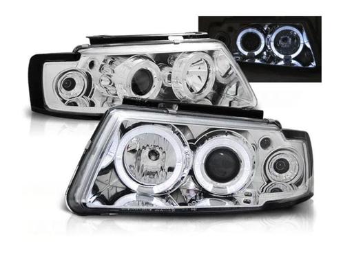 Angel Eyes koplamp units Chrome geschikt voor VW Passat B5, Autos : Pièces & Accessoires, Éclairage, Envoi