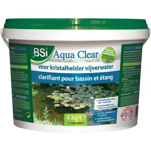 Bsi aqua clear 4kg - behouden van helder vijverwater, Tuin en Terras, Vijver-toebehoren, Nieuw