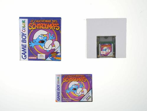 Le Cauchemar des Schtroumpfs [Gameboy Color], Consoles de jeu & Jeux vidéo, Jeux | Nintendo Game Boy, Envoi
