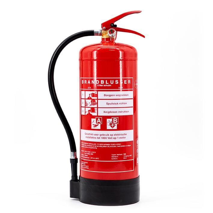Schuimblusser 6 Liter, Huis en Inrichting, Brandblussers en Brandkasten, Verzenden