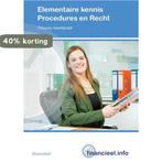 Elementaire kennis procedures en recht /, Boeken, Verzenden, Zo goed als nieuw