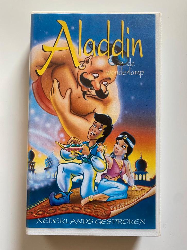 ALADDIN EN DE WONDERLAMP (VHS), Cd's en Dvd's, VHS | Film, Gebruikt