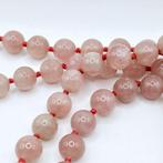 Tibétain ancien ou népalais Quartz rose Collier Mala Rituel