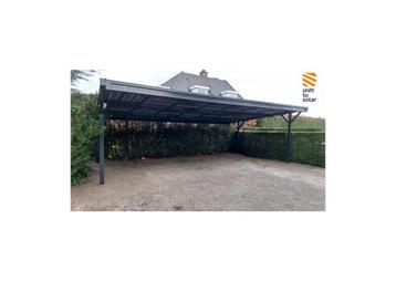 Solar Carport Staal Zonnepanelen - 3 parkeerplekken disponible aux enchères