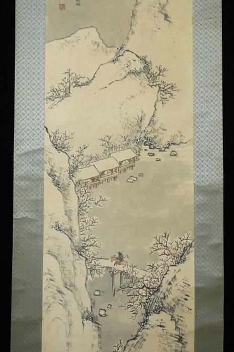 Winter landscape - ca 1918 (Taisho) - Kazan  - Japan, Antiek en Kunst, Antiek | Overige Antiek