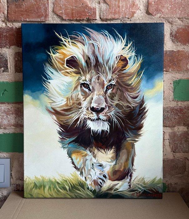 Marin Prokopchuk (XX) - Leader, Antiek en Kunst, Kunst | Schilderijen | Modern