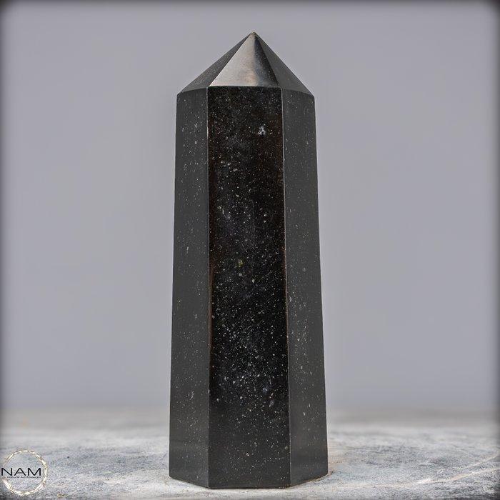 Natuurlijke zwarte toermalijn Obelisk, uit Brazilië- 749.13, Antiek en Kunst, Curiosa en Brocante