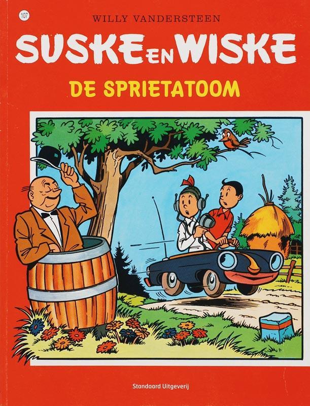 De sprietatoom / Suske en Wiske / 107 9789002112461, Boeken, Stripverhalen, Gelezen, Verzenden