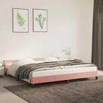 vidaXL Bedframe met hoofdeinde zonder matras 200x200 cm, Verzenden, Nieuw
