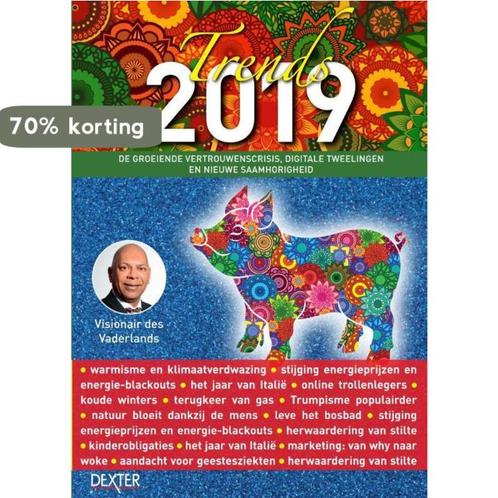 Trends 2019 9789491932458 Adjiedj Bakas, Boeken, Economie, Management en Marketing, Zo goed als nieuw, Verzenden