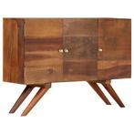 vidaXL Dressoir 110x30x75 cm massief gerecycled hout bruin, Huis en Inrichting, Kasten | Dressoirs, Verzenden, Nieuw