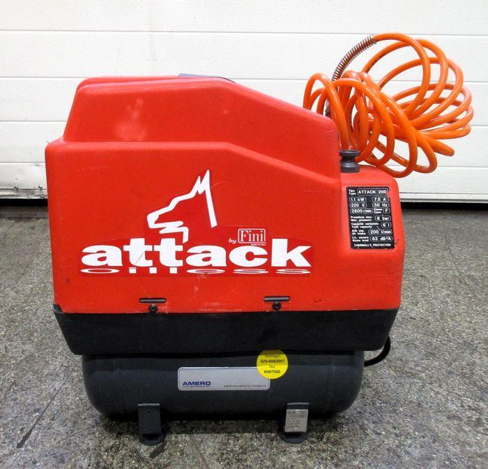Compressor Attack 200, olievrij, Doe-het-zelf en Bouw, Compressors